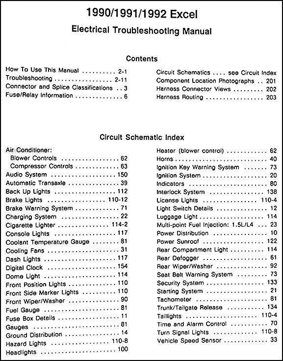 download Hyundai Excel X2 able workshop manual