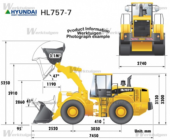 download Hyundai HL757 7 Wheel Loader able workshop manual