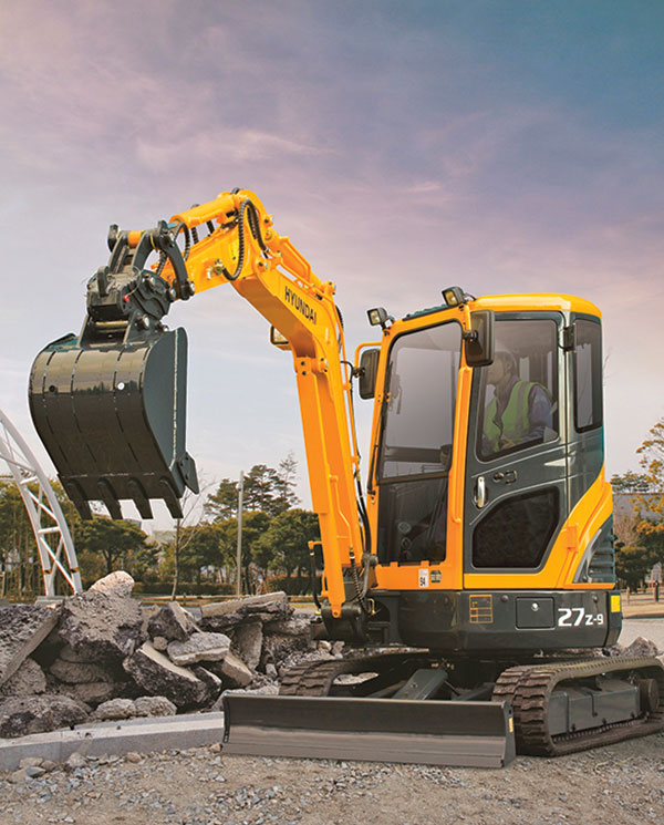 download Hyundai Mini Excavator R27Z 9 able workshop manual