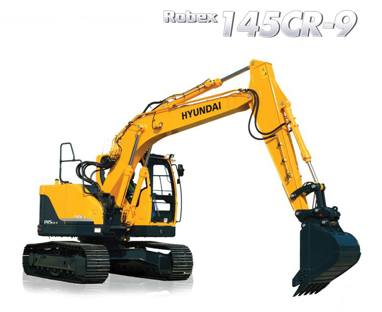 download Hyundai R145CR 9 Crawler Excavator able workshop manual