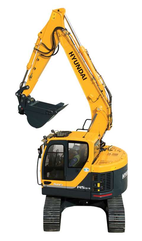 download Hyundai R145CR 9 Crawler Excavator able workshop manual