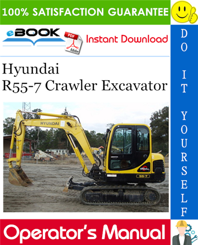 download Hyundai R160LC 7A Crawler Excavator able workshop manual