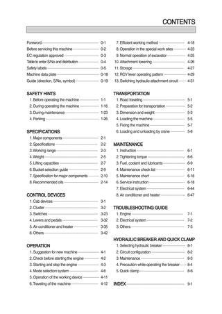 download Hyundai R170W 7 Wheel Excavator able workshop manual