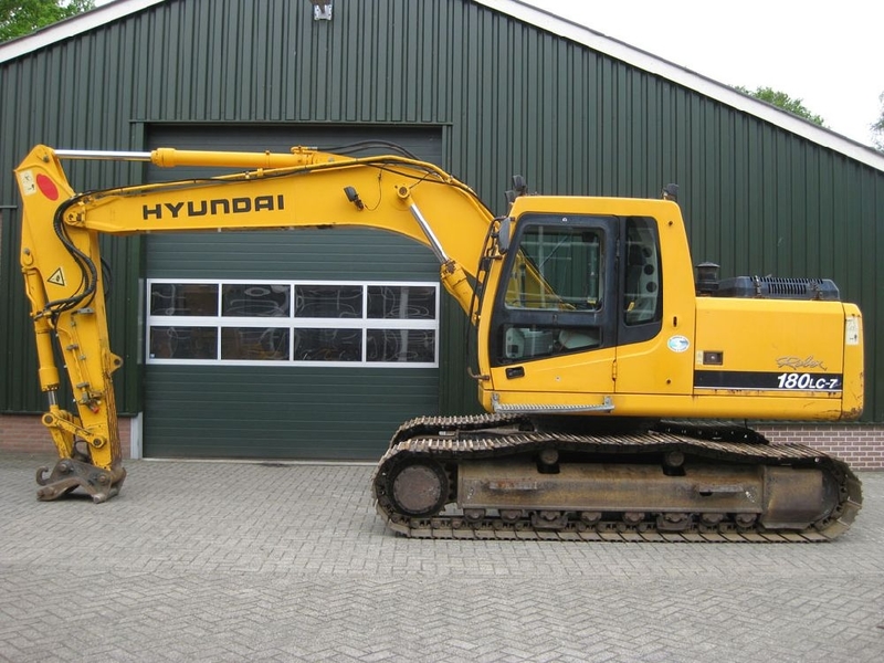 download Hyundai R180LC 3 Crawler Excavator able workshop manual