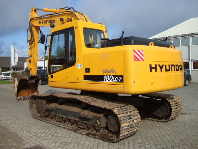 download Hyundai R180LC 7 Crawler Excavator able workshop manual