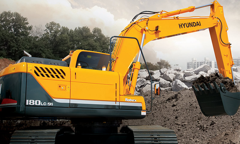 download Hyundai R180LC 9 Crawler Excavator able workshop manual
