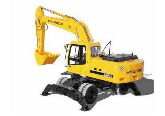 download Hyundai R200W 7A Wheel Excavator [] able workshop manual