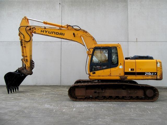 download Hyundai R210LC 7A Crawler Excavator able workshop manual