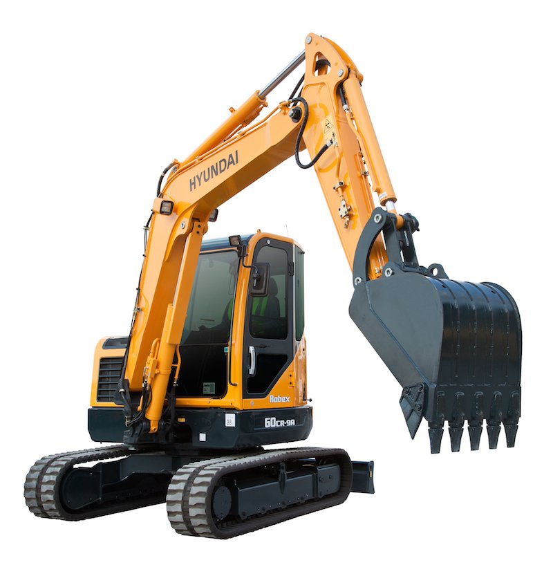 download Hyundai R60CR 9 Crawler Excavator able workshop manual