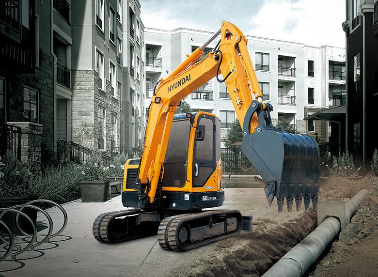 download Hyundai R60CR 9 Crawler Excavator able workshop manual