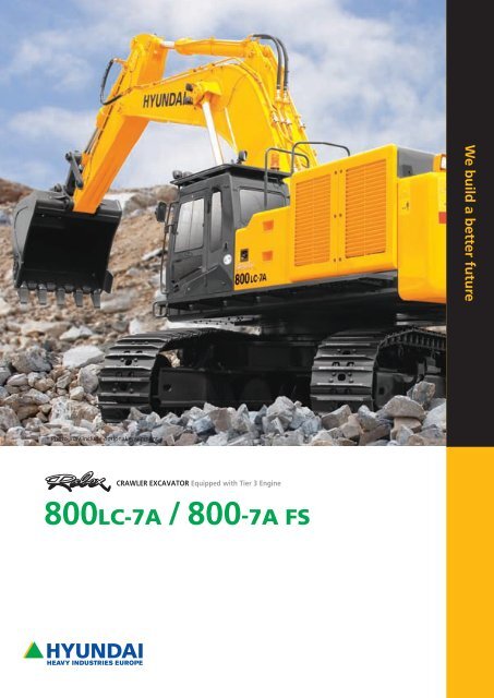 download Hyundai R800LC 7A Crawler Excavator able workshop manual