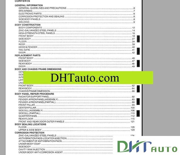 download Hyundai Trajet ETM workshop manual