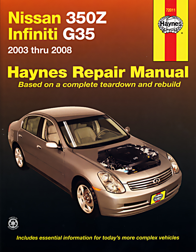 download INFINITY G35 Manuals workshop manual