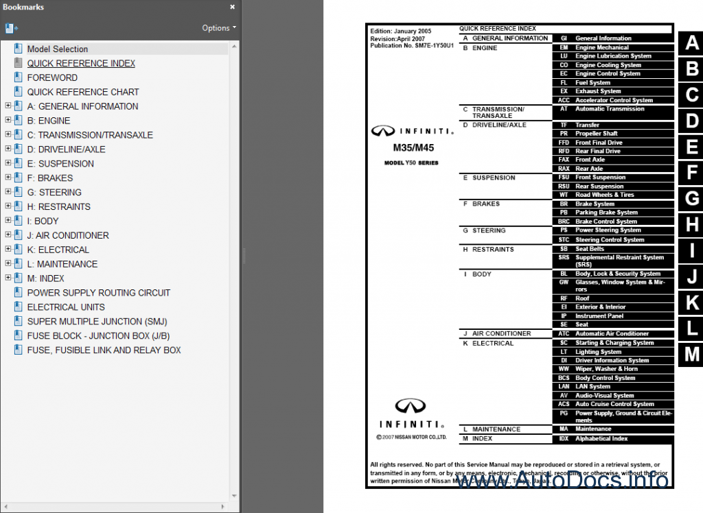 download INFINITY Q56 JA60 Manuals workshop manual