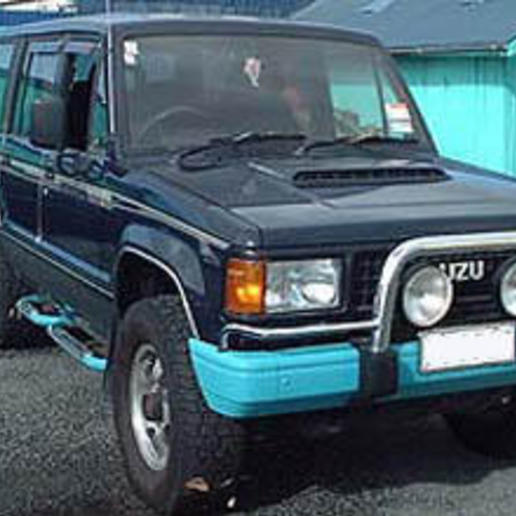 download ISUZU TROOPER HOLEN JACKAROO workshop manual