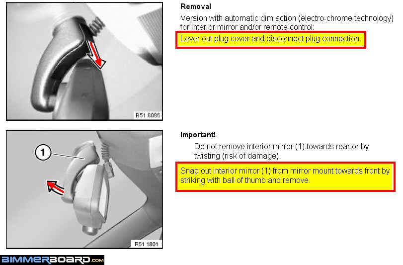 download Inside Rear View Mirror Bracket Ball Type Glues To Windshield Body Style 65 workshop manual