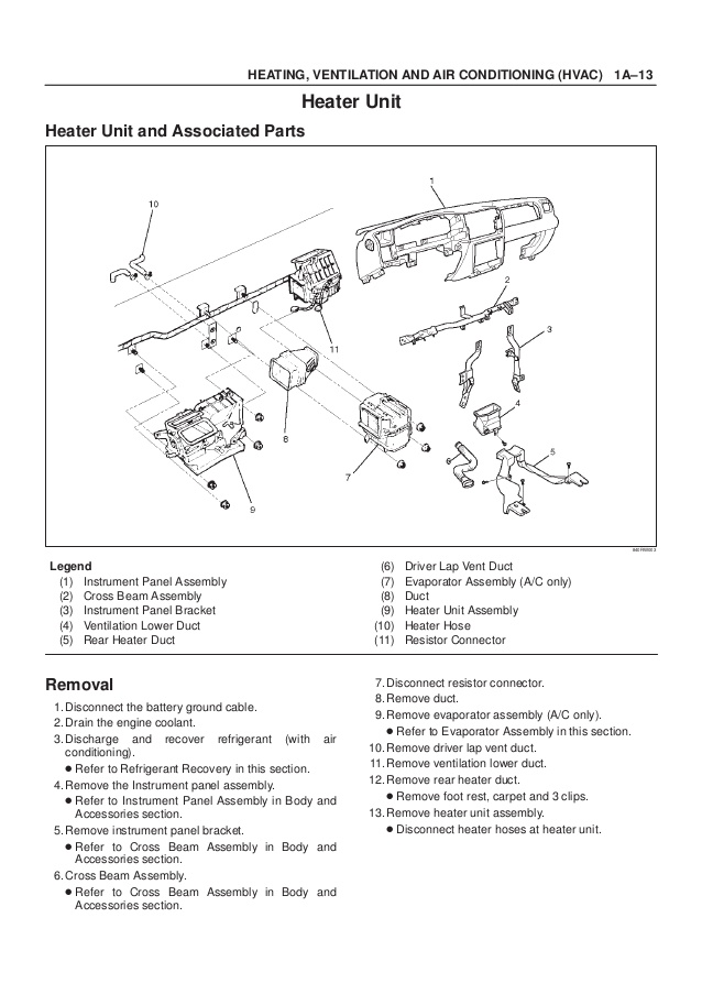 download Isuzu Axiom workshop manual