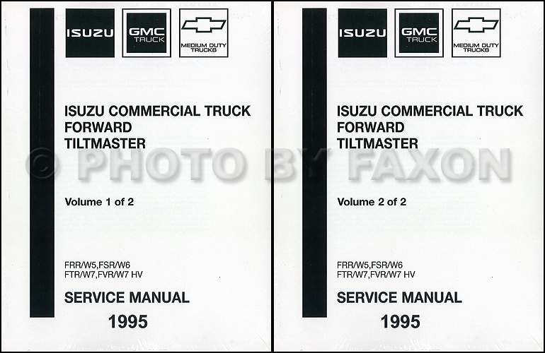 download Isuzu Commercial Truck Forward Tiltmaster FRR W5 workshop manual