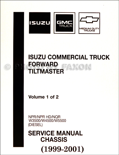 download Isuzu Commercial Truck Forward Tiltmaster Npr Npr Hd Nqr W3500 W4500 W5500 4he1 tc Engine Repa workshop manual
