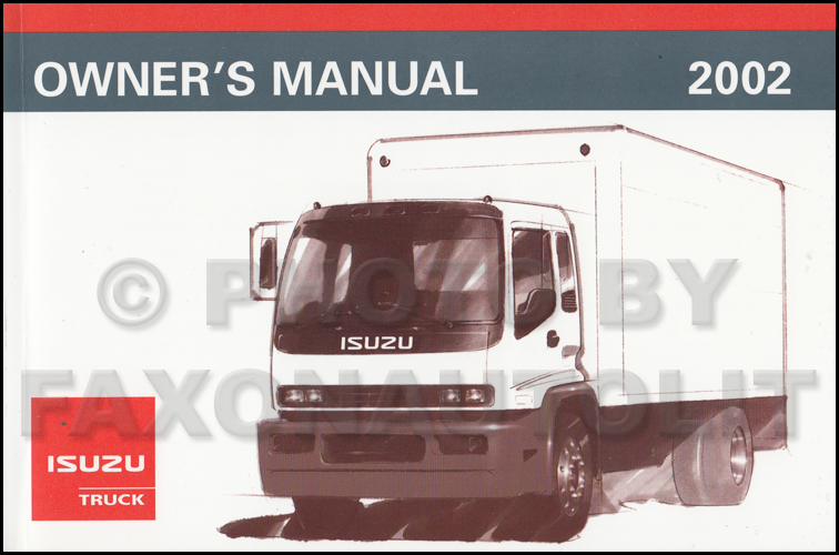 download Isuzu FSR FVR FTR On workshop manual