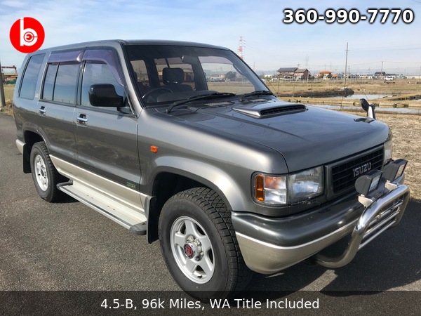 download Isuzu Trooper Bighorn UBS workshop manual