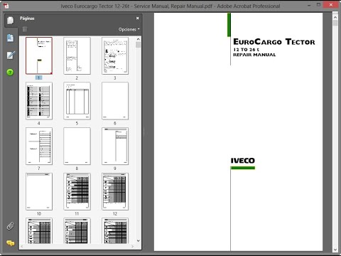 download Iveco Eurocargo Tector 12 26 T workshop manual