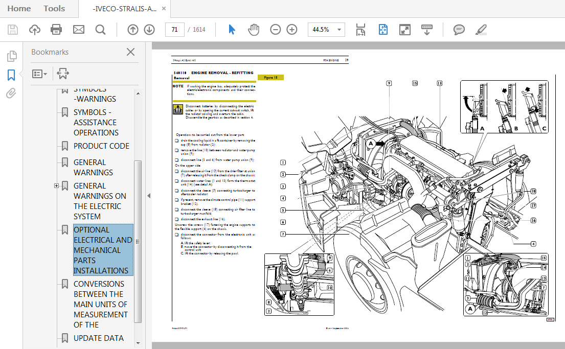 download Iveco Stralis AS Euro 4 5 18 44T workshop manual