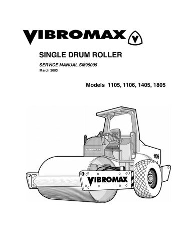 download JCB Vibromax VM106 Single Drum Roller able workshop manual