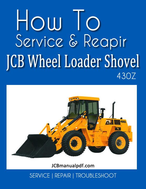 download JCB WHEELED Loader 430Z able workshop manual