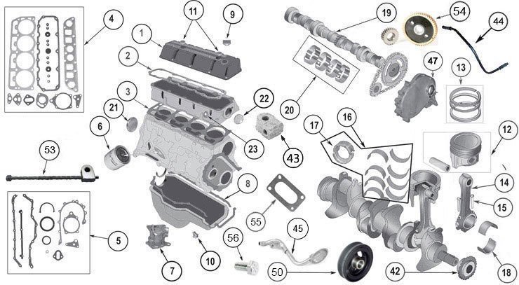 download JEEP CHEROKEE 2.5L Engine workshop manual