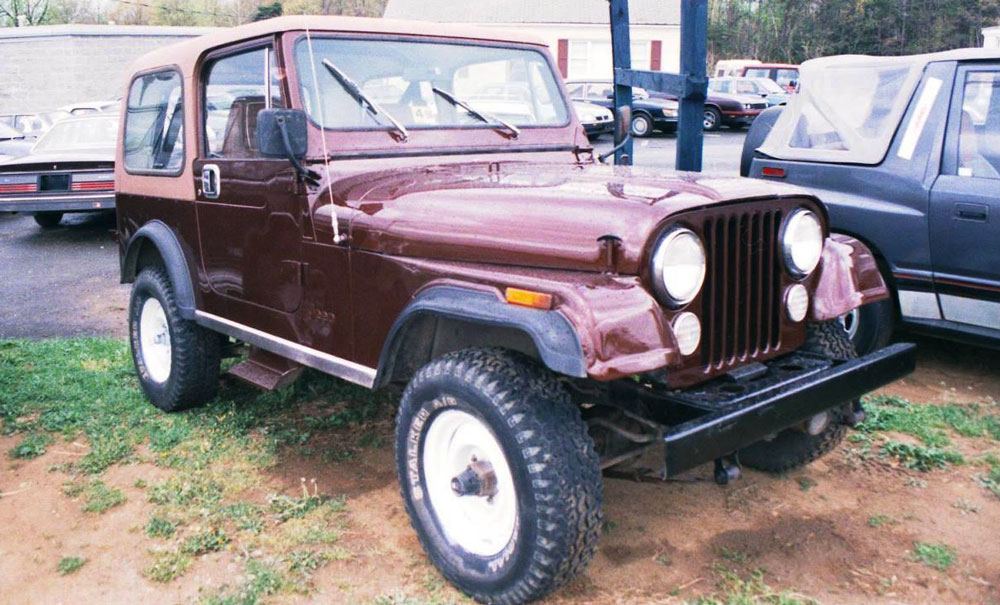 download JEEP CJ 7 workshop manual