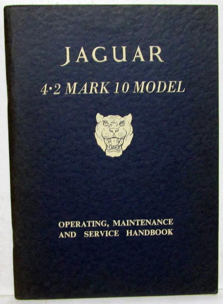 download Jaguar Mark 10 workshop manual