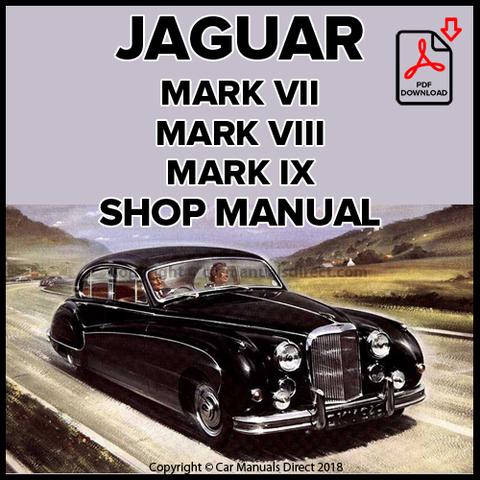 download Jaguar Mark 7 VII workshop manual