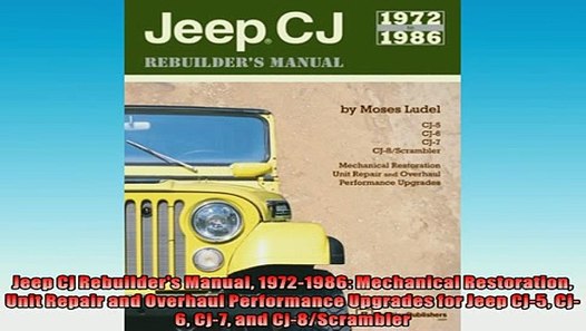 download Jeep CJ 6 workshop manual