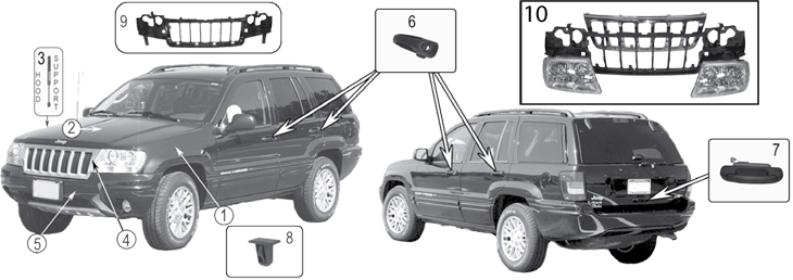 download Jeep Grand Cherokee WG workshop manual