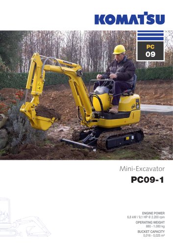 download KOMATSU PC09 1 Excavator Operation able workshop manual