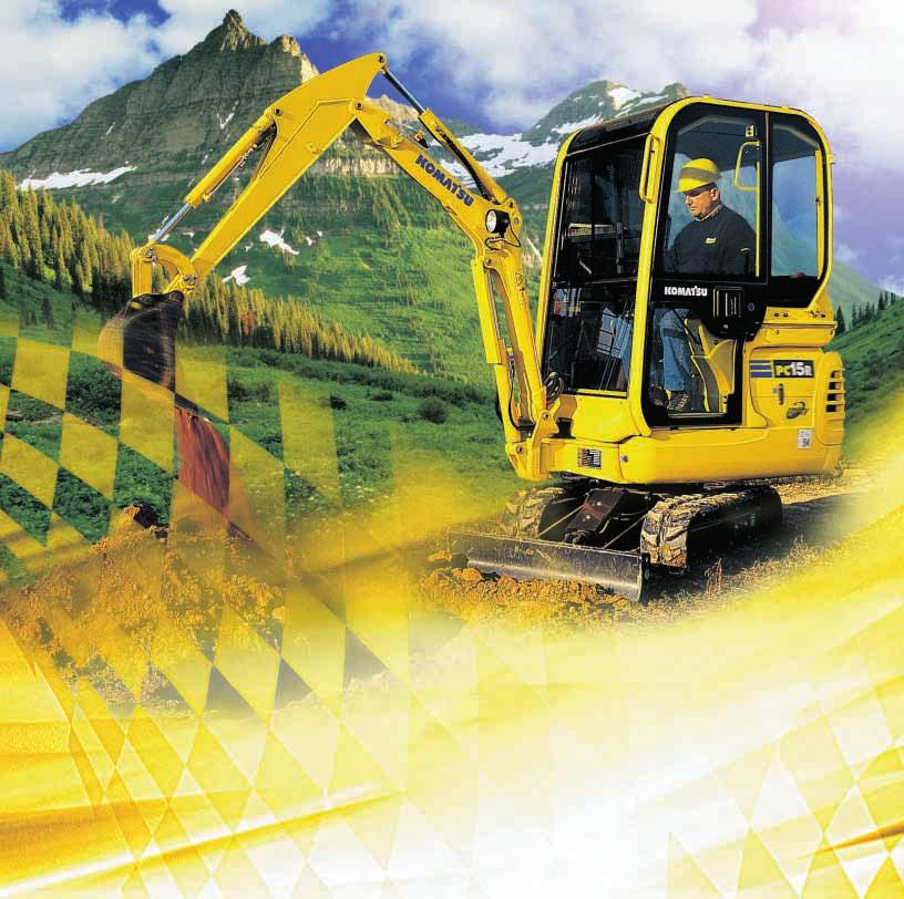 download KOMATSU PC12R 8 HS Operation able workshop manual