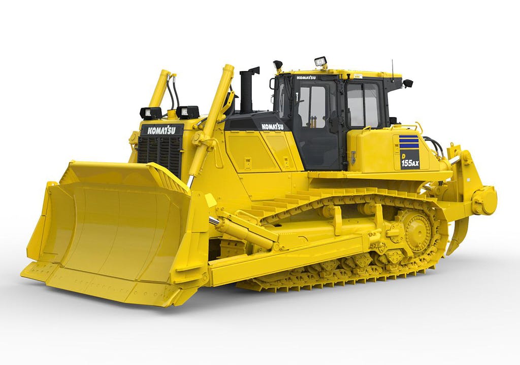 download Komatsu D155AX 3 Super Dozer able workshop manual