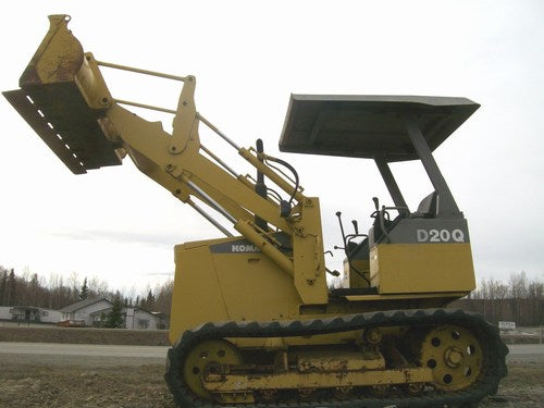 download Komatsu D20PLL 6 Bulldozer able workshop manual