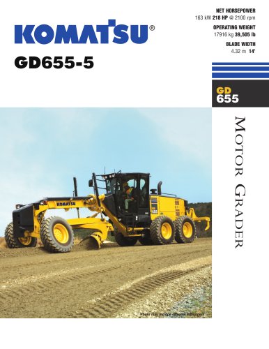 download Komatsu GD655 3A able workshop manual