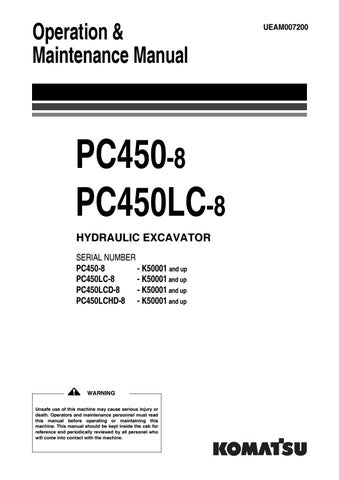 download Komatsu PC450 7 PC450LC 7 able workshop manual