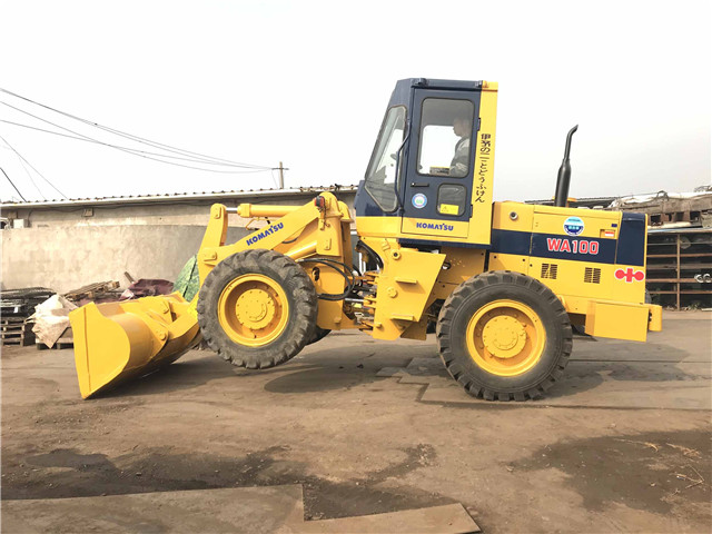 download Komatsu WA100 1 Wheel Loader able workshop manual