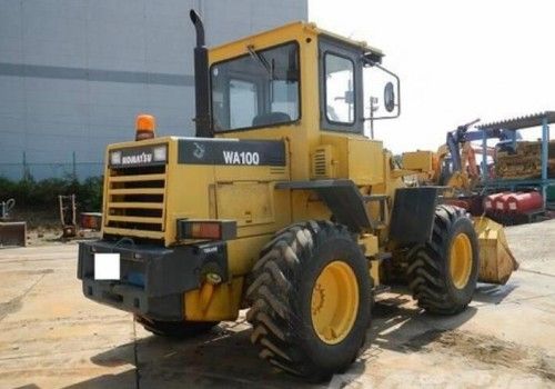 download Komatsu WA100 1 Wheel Loader able workshop manual