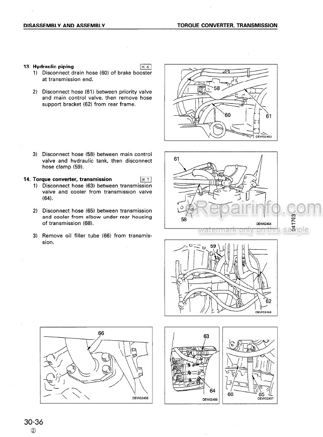 download Komatsu WA180 3 Wheel Loader able workshop manual