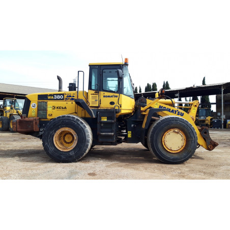 download Komatsu WA380 5H WA 380 WA380 Wheel Loader able workshop manual