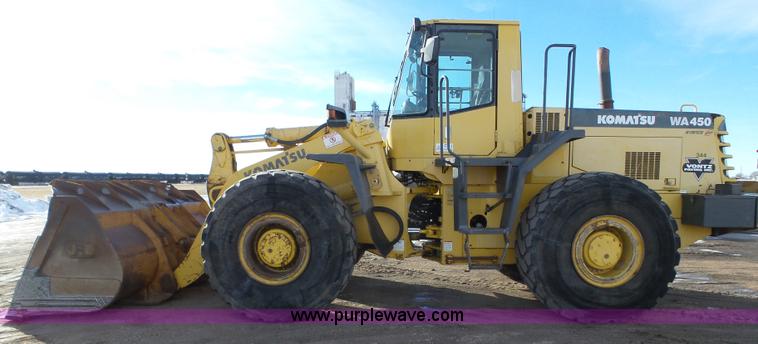 download Komatsu WA450 3MC Wheel Loader able workshop manual