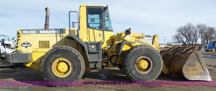 download Komatsu WA450 3MC Wheel Loader able workshop manual