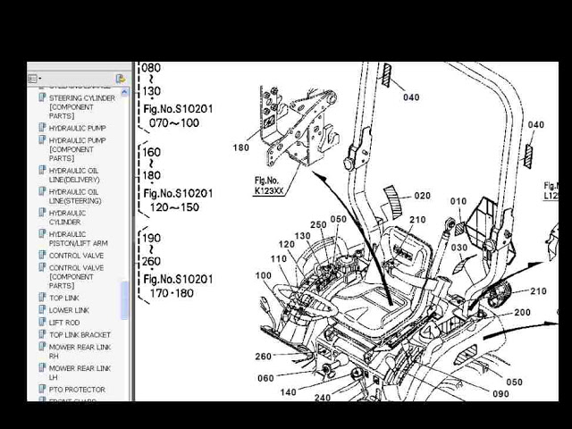 download Kubota BX23D Tractor Parts MASTER LIST Manual Kubota BX23 D INS workshop manual