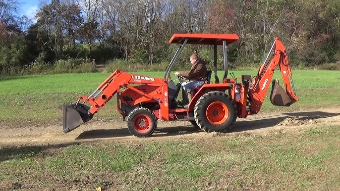 download Kubota L35 Tractor Loader Backhoe able workshop manual