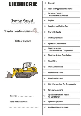 download Liebherr LR 624 LR634 LITRONIC Crawler DOZER able workshop manual